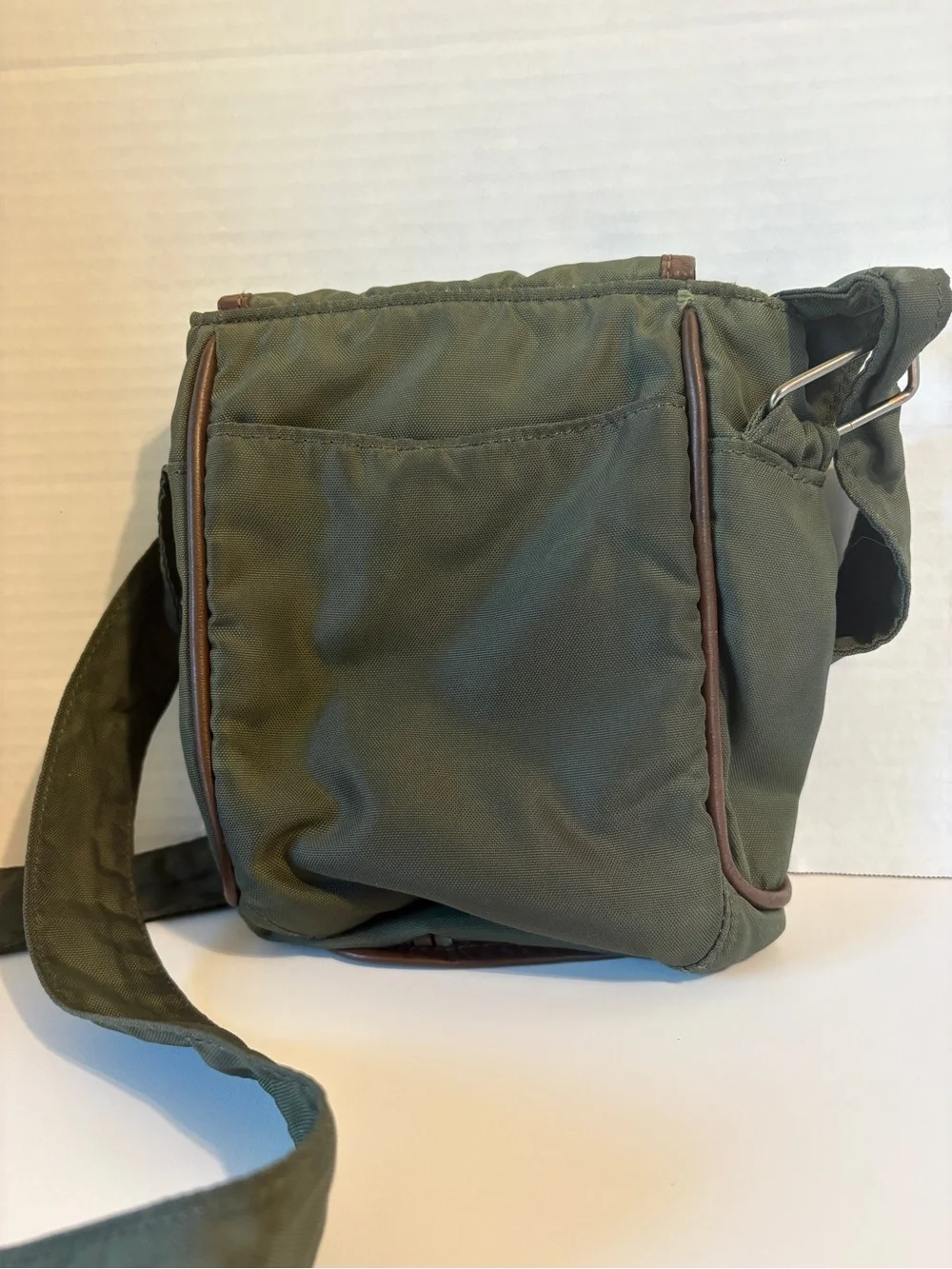 The North Face compact messenger